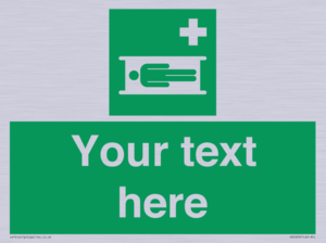 Custom Stretcher Sign